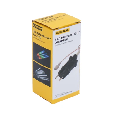 Gambar Krisbow Adaptor Lampu Hias LED Seri Meteor 9 Watt