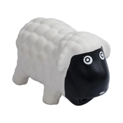 Gambar Paws N Tail Mainan Anjing Latex Squaker Sheep - Putih