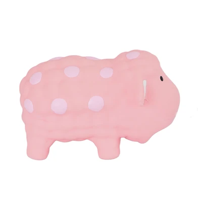 Gambar Paws N Tail Mainan Anjing Latex Squaker Sheep - Pink