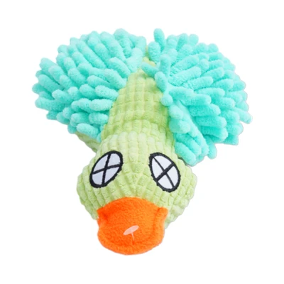 Gambar Paws N Tail Mainan Anjing Plush Duck - Biru Muda