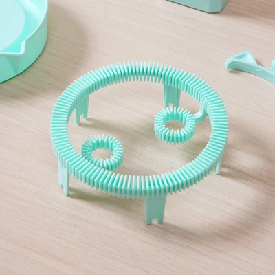 Gambar Ataru Kipas Angin Portable Rechargeable Dengan Gelembung - Hijau