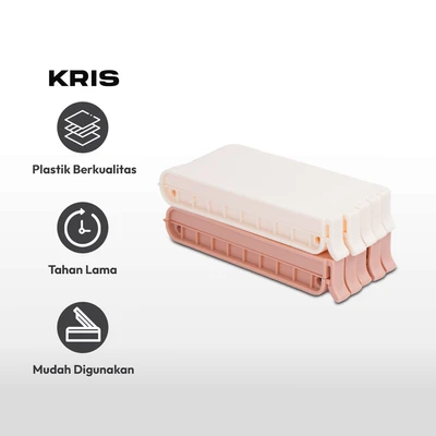 Gambar Kris Ukuran L Set 10 Pcs Penjepit Plastik Makanan