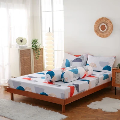 Gambar Sleeplite 180x200 Set 5 Pcs Seprai King Microfiber Abstrak Koa