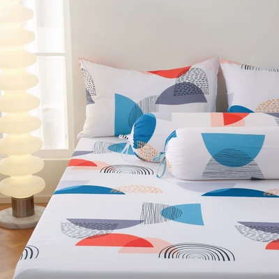 Gambar Sleeplite 180x200 Set 5 Pcs Seprai King Microfiber Abstrak Koa