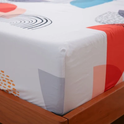 Gambar Sleeplite 180x200 Set 5 Pcs Seprai King Microfiber Abstrak Koa