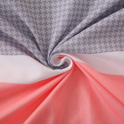 Gambar Sleeplite 180x200 cm Set 5 Pcs Seprai King Microfiber Stripe Una