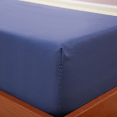 Gambar Sleeplite 180x200 cm Set 5 Pcs Seprai King Microfiber Stripe Sky