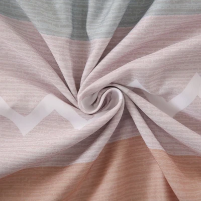 Gambar Sleeplite 180x200 cm Set 5 Pcs Seprai King Microfiber Stripe Zen