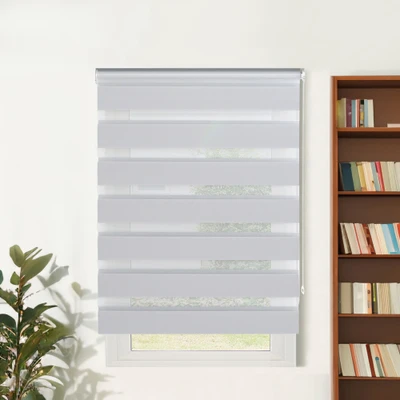 Gambar Informa Roller Blind Day Night 90x160 cm B14 - Abu-Abu