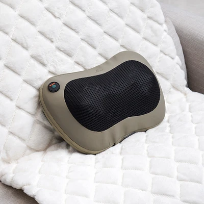 Gambar Lexata Bantal Pijat Shiatsu Dengan Heat LY - Abu-Abu