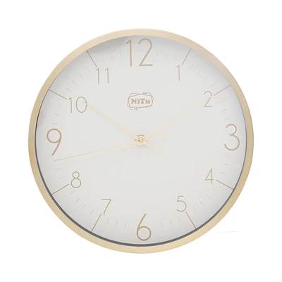 Gambar Selma Freya Jam Dinding 30 cm - Putih Mint