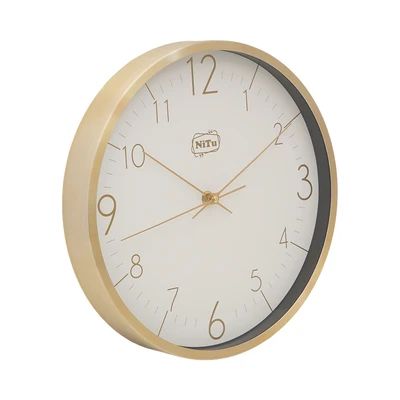 Gambar Selma Freya Jam Dinding 30 cm - Putih Mint