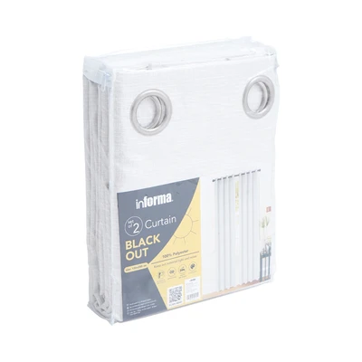 Gambar Informa Gorden Blackout 135x250 cm Set 2 pcs - Krem Beige