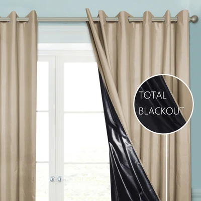 Gambar Informa Gorden Blackout Coating 210x250 cm - Krem
