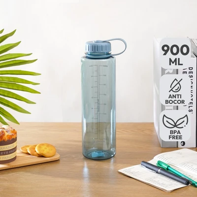 Gambar Picas Botol Minum Plastik Screw Lid 900 ml - Biru Ocean