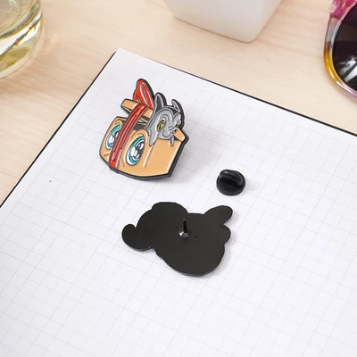 Gambar Ataru Pin Enamel Muklay Genie Set 2 pcs