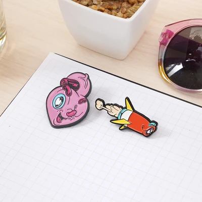 Gambar Ataru Pin Enamel Muklay Gigi Set 2 pcs