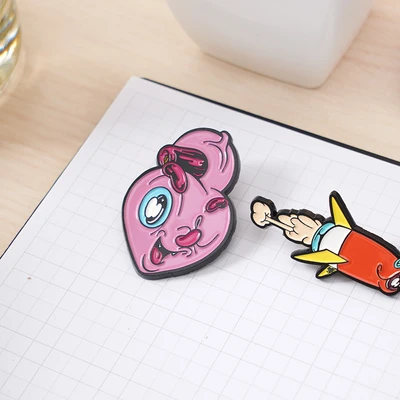 Gambar Ataru Pin Enamel Muklay Gigi Set 2 pcs