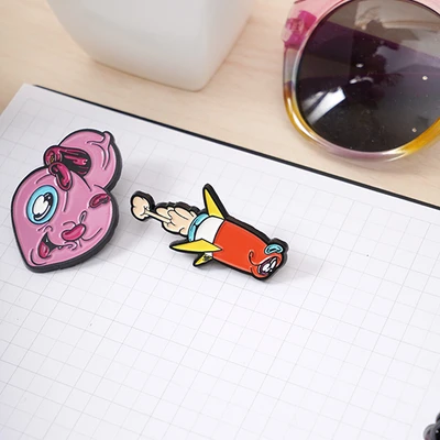 Gambar Ataru Pin Enamel Muklay Gigi Set 2 pcs