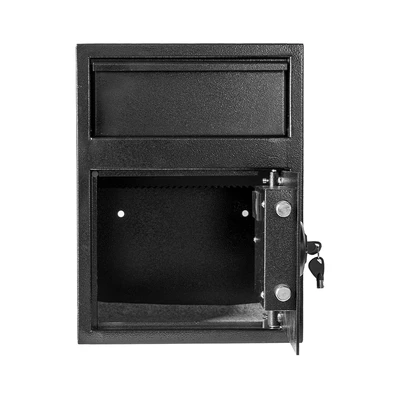 Gambar Krisbow Brankas Besi Deposit Digital 34.5x30x45.5 cm - Hitam