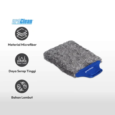 Gambar Proclean Fluffy Sarung Tangan Pembersih Microfiber