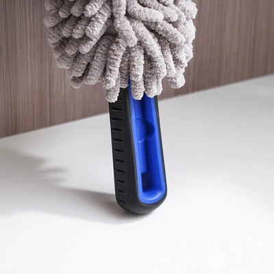 Gambar Proclean Kemoceng Chenille - Abu-Abu/Biru