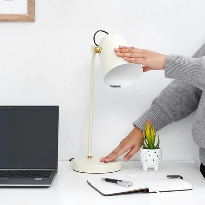Gambar Informa Gemma Lampu Meja E27 - Krem Beige