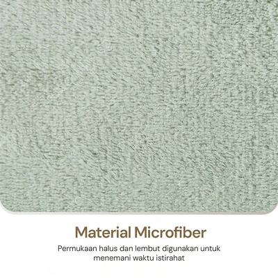 Gambar Informa 150x200 cm Selimut Microfiber Solid - Hijau