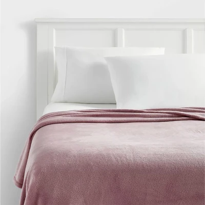 Gambar Informa 150x200 cm Selimut Microfiber Solid - Pink Rose