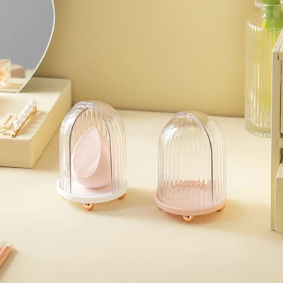 Gambar Stora 9.5x6.7x6.7 Cm Kotak Kosmetik Beauty Blender - Pink