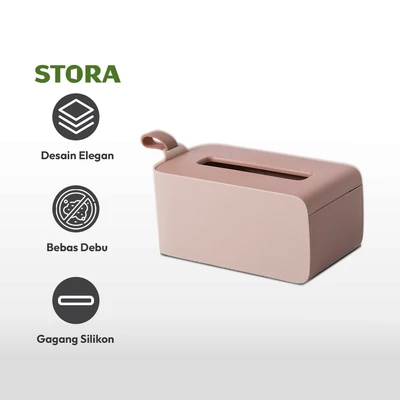 Gambar Stora Kotak Tisu - Pink
