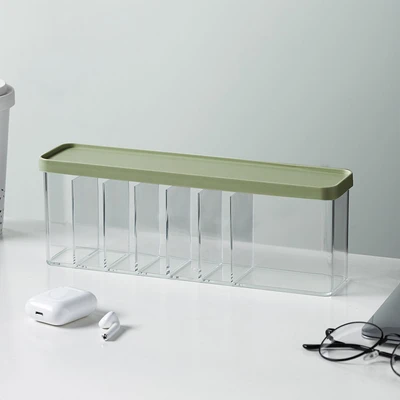 Gambar Stora Kotak Organizer Kabel 28x6.5x10 cm - Hijau Olive