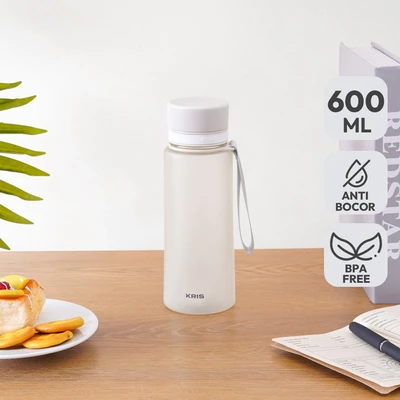 Gambar Kris Calm Botol Minum Tritan 600 ml - Krem