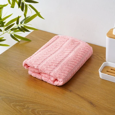 Gambar Forhom 50x100 cm Handuk Travel Herringbone - Pink