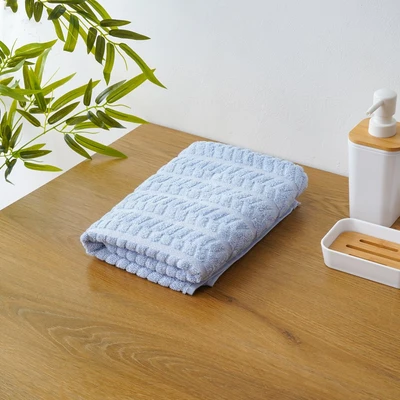 Gambar Forhom 50x100 cm Handuk Travel Herringbone - Biru