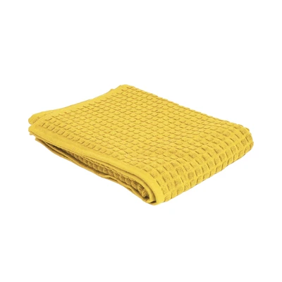 Gambar Forhom 50x100 cm Handuk Travel Waffle - Kuning Mustard