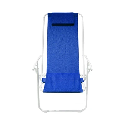 Gambar Soleil Brazilian Kursi Pantai Lipat Fabric - Biru Ocean