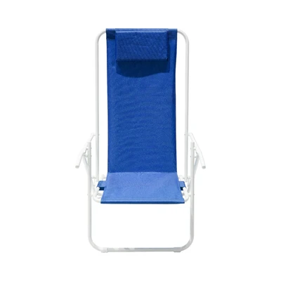 Gambar Soleil Brazilian Kursi Pantai Lipat Fabric - Biru Ocean
