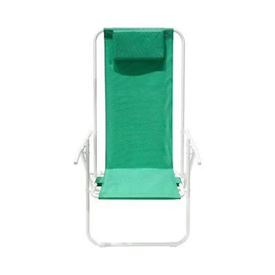 Gambar Soleil Brazilian Kursi Pantai Lipat Fabric - Hijau Ocean