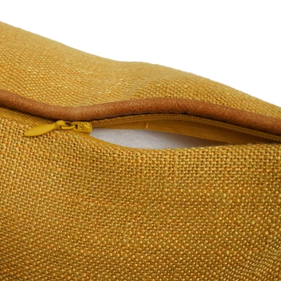 Gambar Informa Superbloom Sarung Bantal Sofa Polyester 30x50 cm - Cokelat