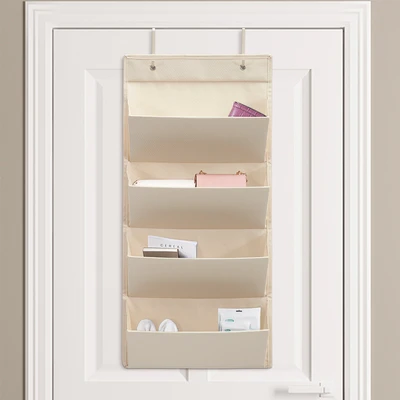 Gambar Stora 33x72 Cm Organizer Gantung - Krem Beige