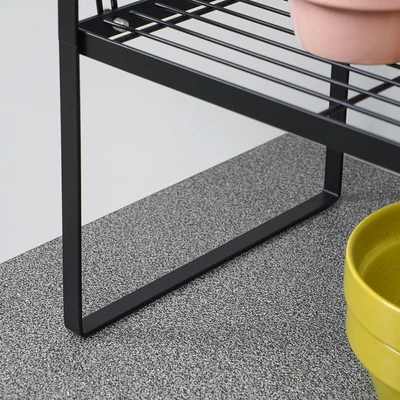 Gambar Informa Neo Rak Penyimpanan 2 Tingkat 51x21x36 cm - Hitam