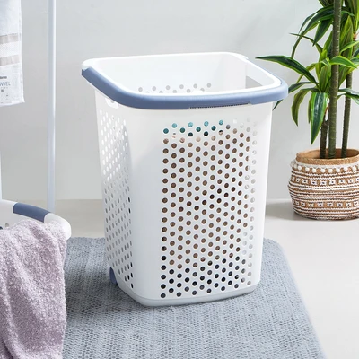 Gambar Informa Zola Keranjang Laundry Dengan Handle - Putih