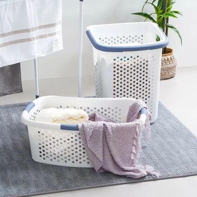 Gambar Informa Zola Keranjang Laundry Dengan Handle - Putih