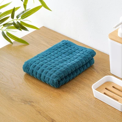 Gambar Forhom 35x70 cm Handuk Olahraga Waffle - Hijau Pine