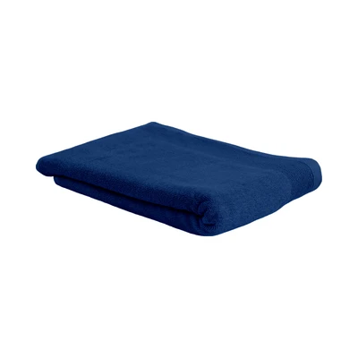 Gambar Forhom 70x140 cm Handuk Mandi Wavy - Biru Navy