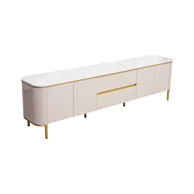 Gambar Informa Irish Rak TV High Gloss - Taupe