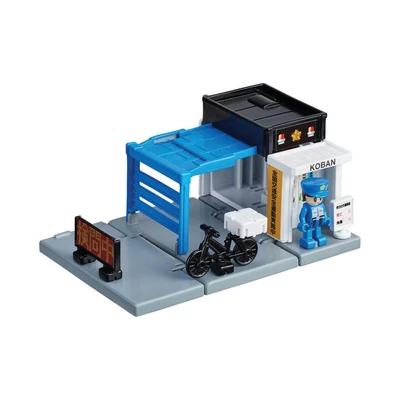 Gambar Takara Tomy Set Tomica World Town Police & Policeman