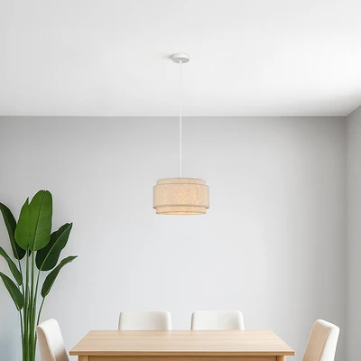Gambar Informa Hoshi Lampu Gantung Hias 40x23 cm - Krem Beige