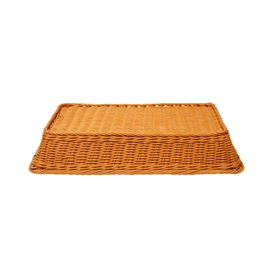 Gambar Stora Keranjang Parcel Plastik 55x35x10 cm - Krem Beige